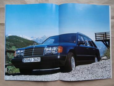 Mercedes Benz 200TD 250TD 300TD Turbo, 200T 230TE 300TE W124 Oktober 1985