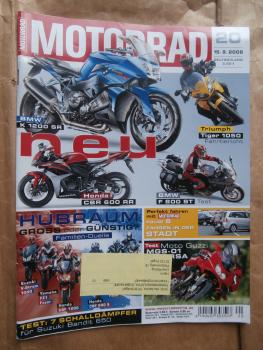 Motorrad 20/2006 Triumph Tiger 1050,BMW F800ST,MV Agusta F4 1000 Senna,Honda Crosser 2007,