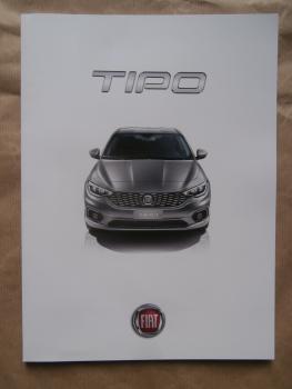Fiat Tipo Typ356 5-Türer Limousine Kombi Februar 2017 Prospekt NEU