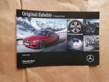 Mercedes Benz C-Klasse Coupé Zubehör BR205 Dezember 2015 NEU