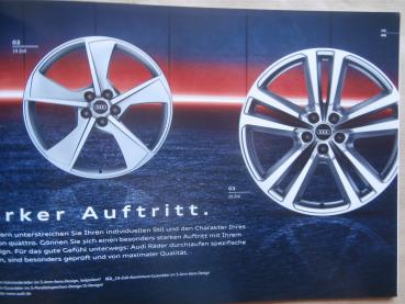 Audi Q7 (Typ 4M) e-tron quattro Prospekt März 2017