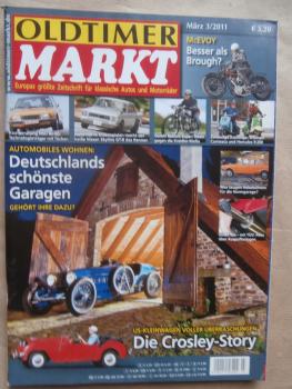 Oldtimer Markt 3/2011 Kaufberatung NSU Ro80, Nissan Skyline GT-R,Crosley Story,