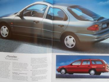 Ford Mondeo +Turnier 1.6i 1.8i 2.0i 1.8 Turbodiesel CLX GLX 4x4 Ghia Katalog Januar 1993