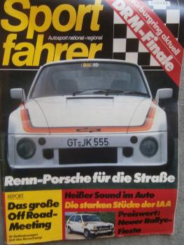 Sportfahrer 10/1979 dp Konrad Porsche turbo, Clubsport Fiesta,