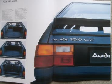 Audi 100 +Avant (Typ44)  55kw 66kw 85kw 101kw Diesel: 51kw 64kw Prospekt September 1984