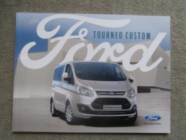 Ford Tourneo Custom L1 L2 Prospekt April 2017