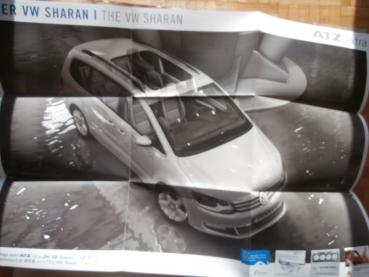 ATZ extra Juli 2010 VW Sharan Entwicklung Design Sicherheit Fahrwerk Antrieb