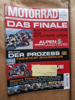 Motorrad 18/2006 Moto Guzzi Norge GT,T-Power BMW K 1200R, Honda Gold Wing,Yamaha YZF-R1,