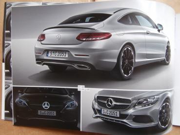 Mercedes Benz C-Klasse Coupé Zubehör BR205 Dezember 2015 NEU