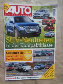Auto Strassenverkehr 11/2018