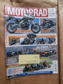 Motorrad 17/2006 KTM 1150 RC8,VG: Moto Guzzi Griso 1100 vs. BMW R 1200R vs. Ducati Monster S2R 1000 vs. Buell XB12Ss,