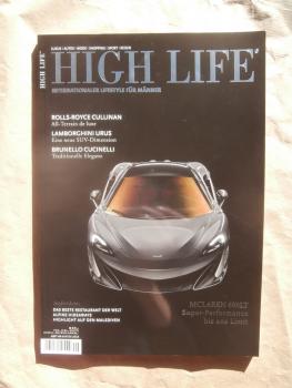 High Life Winter 2018 McLaren 600LT, Rolls-Royce Cullinan,Lamborghini Urus,Aston MartinDBS Superleggera