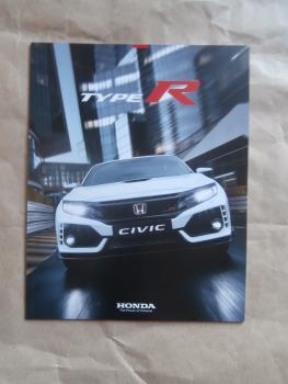 Honda Civic Type R Katalog Juli 2017+Preise 2018