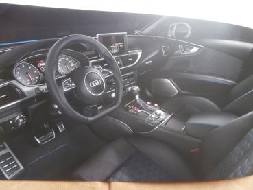 Audi RS7 Sportback performance Typ 4G Prospektmappe Oktober 2015 NEU