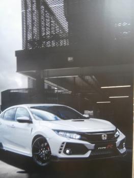 Honda Civic Type R Katalog Juli 2017+Preise 2018