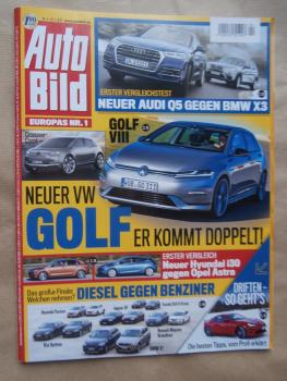 Auto Bild 4/2017 Tucson, Jaguar XF,Kia Optima,SX4 S-Cross, Mégane Grandtour,BMW X1,Audi Q5