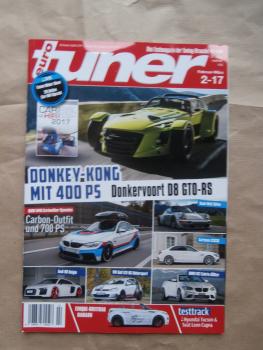 euro tuner 2/2017 Donkervoor D8GTO-RS, Porsche 964, Carlsson CC63S, M4 R, R8,Golf GTI HG Motorsport,