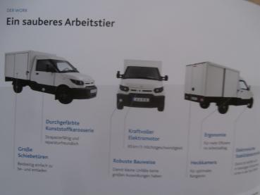 DHL Group Streetscooter Work +L +Pickup +Pedelecs Prospekt