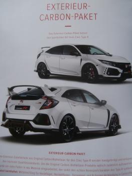 Honda Civic Type R Katalog Juli 2017+Preise 2018