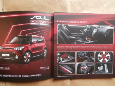Kia Soul Iconic Sonderprospekt NEU