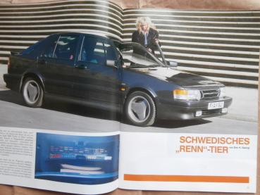 CARS Fahren Was Spass macht 5/1990 Mercedes Benz 300SL, Saab 9000 Turbo Sport Airflow,Toyota 4-Runner