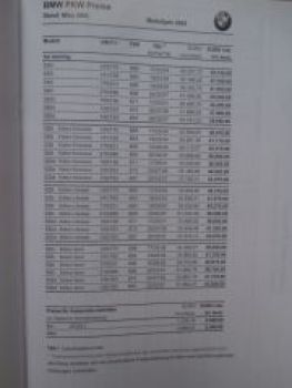 BMW Handbuch für Verkäufer 5er Reihe E39 Touring 520i-540i,520d-530d +Edition 3/2003