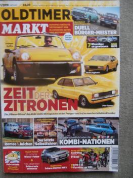 Oldtimer Markt 1/2019 Opel Rekord vs. Peugeot 404,Matra Bagheera,Kaufberatung Subaru Impreza WRX,BMW R25,