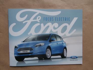 Ford Focus Electric Prospekt Februar 2017 NEU