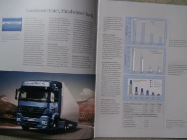 Mercedes Benz Atego,Axor und Actros BlueTEC SCR-Diesel Technologie Katalog August 2006