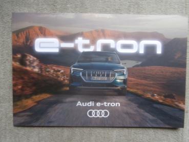 Audi e-tron 55 quattro 265kw Katalog März 2019 NEU
