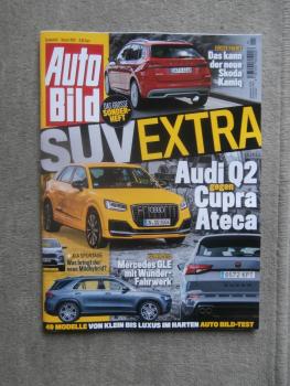 Auto Bild SUV Extra Herbst 2019 Skoda Kamiq,GLE,Q2 vs. Cupra Ateca,Porsche Macan Basis,XC60 Polestar,