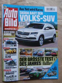 Auto Bild 17/2017 M550i G30,911 GT3 (991), Kreidler Florett, V-Klasse Dauertest,DB11 vs. Bentley Continental Supersports