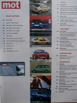 mot 19/2003 VW Golf V,Dauertest Skoda Fabia Combi, BMW 520i E60 vs. E200K W211,S40,Signum Praxistest,