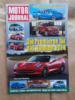 Motor Journal Frühjahr 2013 E-Klasse bR23,Ford Mustang,Quattroporte, G63 AMG 6x6,Peugeot 205GTi