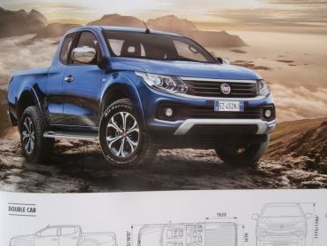 Fiat Fullback Extended Cab Double Cab SX LX+Allrad Prospekt September 2017