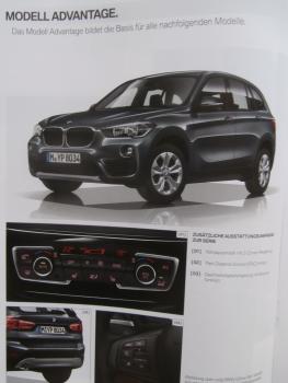 BMW X1 F48 sDrive18i 20i xDrive20i 25i sDrive18d xDrive18d 20d 25d März 2018