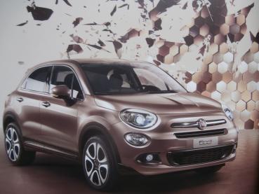 Fiat 500X+Mopar Zubehör Prospekt März 2018
