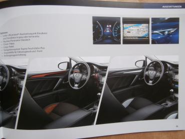 Toyota Avensis (T27) +Touring Sports Benziner Diesel Juni 2015 +Preisliste NEU