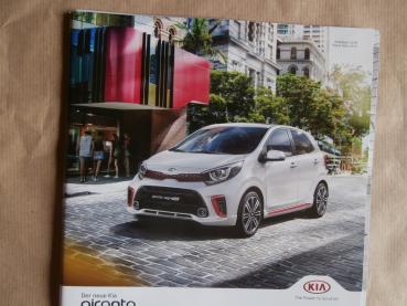 Kia picanto Prospekt +Preisliste März 2017 NEU