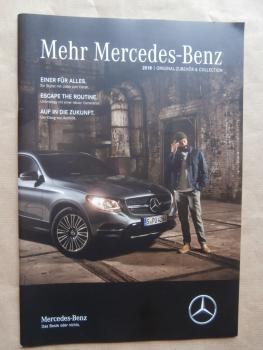 Mercedes Benz Original Zubehör & Collection GLC Coupé +Felgen Dezember 2017