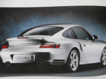 Porsche 911 Turbo (996) Die Referenz Vorstellung Prospekt Rarität