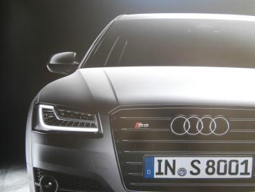 Audi S8 plus (D4) Buch Prospekt September 2015 NEU