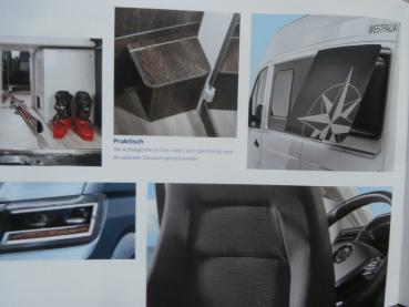 Westfalia Sven Hedin 2018 auf VW Crafter Kasten Trendline Prospekt August 2017