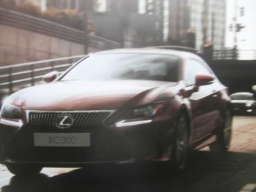 Lexus RC 300h +Sport +Luxury Line F-Sport Katalog Dezember 2017 +Preisliste