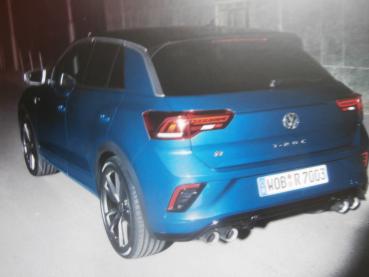 VW T-Roc R (Typ A1) Prospekt 221kw August 2019