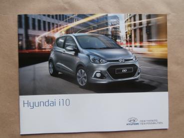 Hyundai i10 +Style Prospekt August 2015