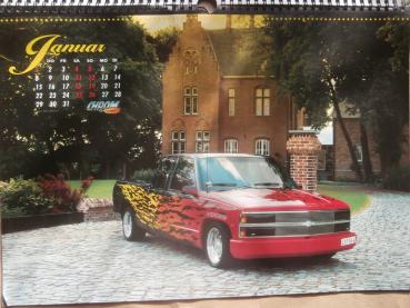Chrom & Flammen Kalender 1997 The American Way of Drive 31x42cm Format