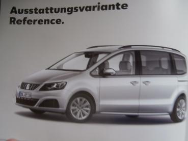 Seat Alhambra 1.4TSI 110kw 2.0tDI 110kw 130kw +FR-Line +Xcellence Prospekt 11/2018+Preisliste (Typ 7N)