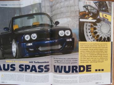 BMW Scene Live 4/2016 15 Jahre 2001-2016, 325i Coupé E36, M3 F80,X5 M E70,323i E21,