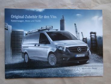 Mercedes Benz Vito Original Zubehör Prospekt Oktober 2014 NEU